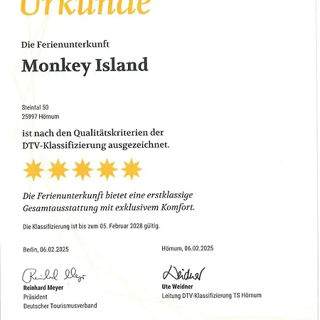 Monkey Island Mit Sauna, Hoernum, Sylt - 1 Hund Willkommen 度假居